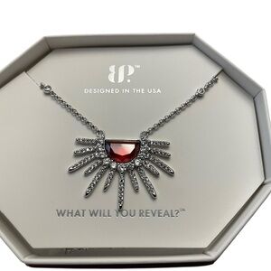 Bomb Party January 2026 Necklace NK81277 Hauter Than The Sun Rhodium Plating NIB